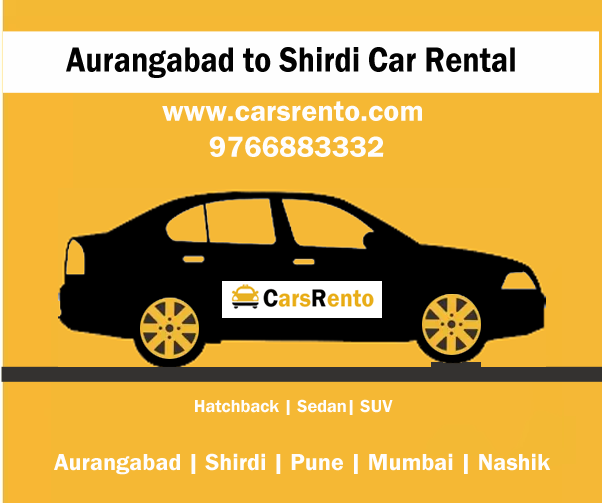 Aurangabad to shirdi car rental